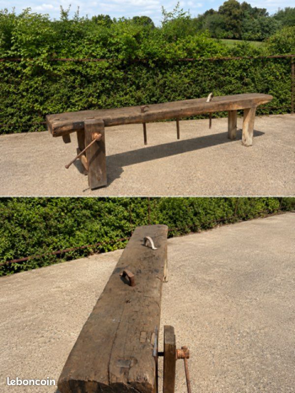 Établi chêne ancien (image 1)
