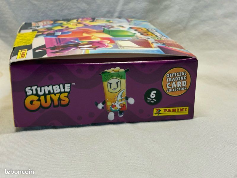 Panini Stumble Guys Cartes - Boîte De 24 Pochettes (144 Cartes) Carte à Collectionner