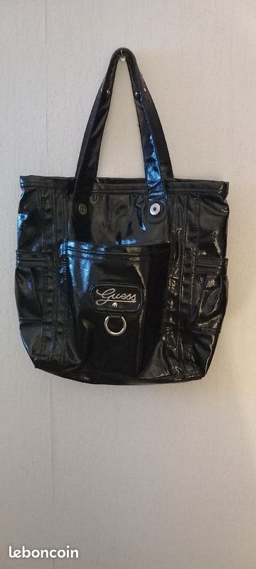 Grand sac à main noir guess Accessoires Bagagerie