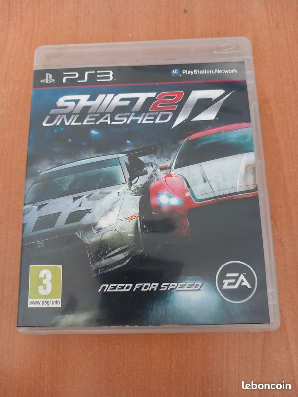 Jeu PlayStation 3 Need For Speed Shift - édition PAL 2009, Très Bon état, Manuel Inclus