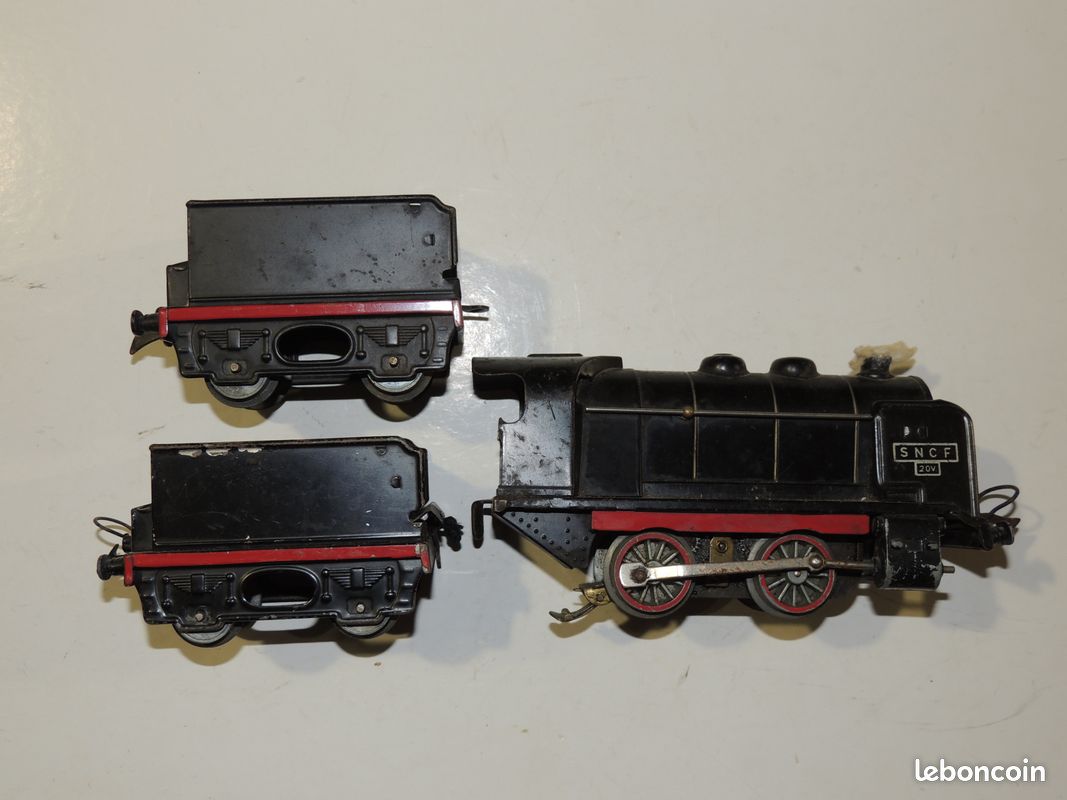 Hornby Meccano O – Coffret Train Mécanique Loco M7 – Kit Non Assemblé Vintage