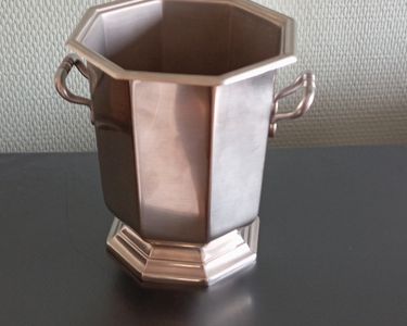 PLAT OCTOGONAL EN inox 18/10 de l'orfèvre Jean Couzon mesurant 28 cm X 28 cm EUR 20,00 - FR
