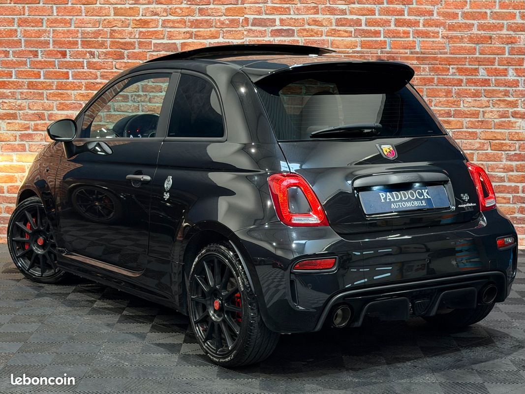 Fiat abarth 1.4 180 595 competizione 70th anniversaire suivi complet - sieges carbone - carplay - toit ouvrant (image 2)
