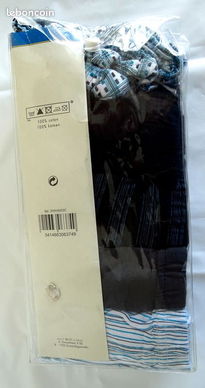 Lot 5 slips neufs coton taille XXL (image 2)