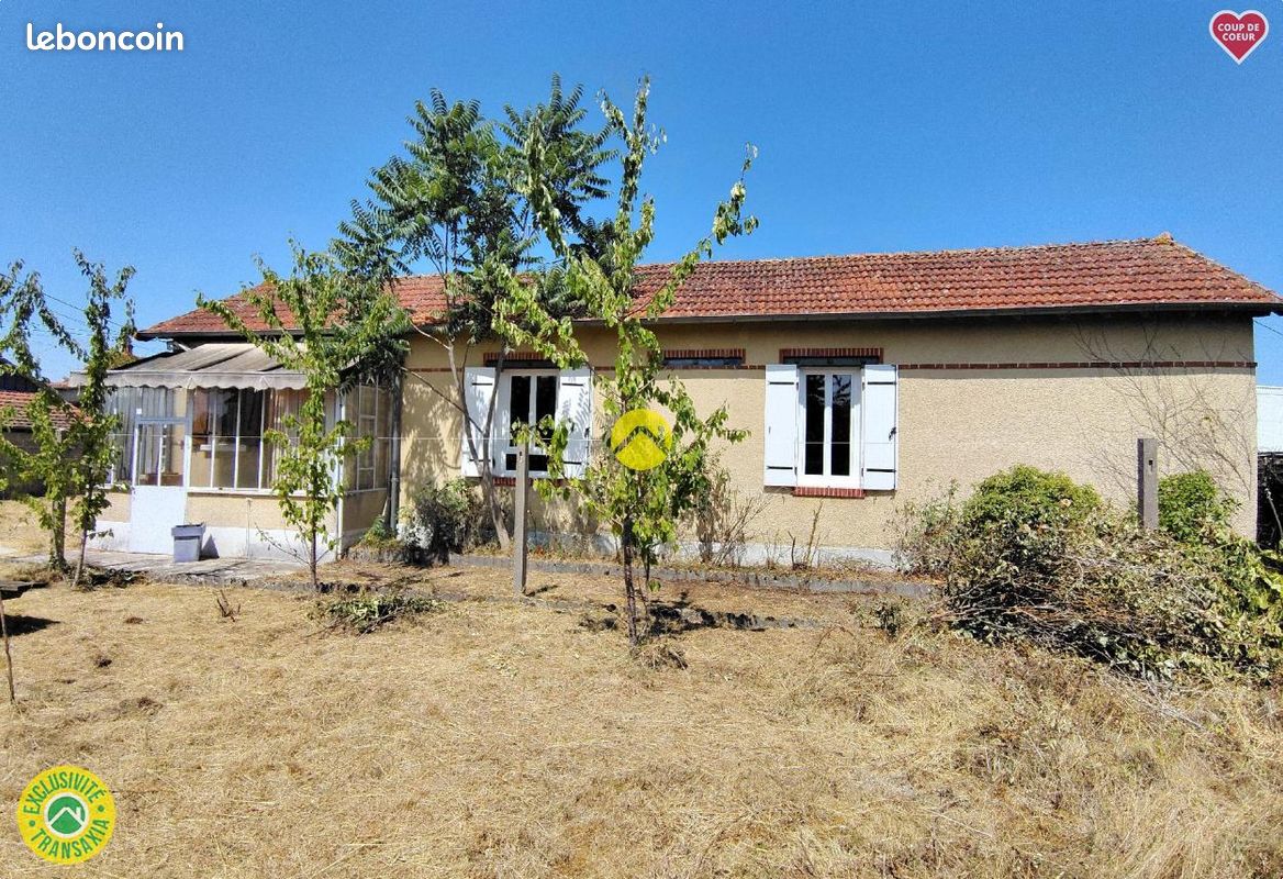 Maison 3 pièces 60 m² · à Sancoins · 60 m² · 77 500 €