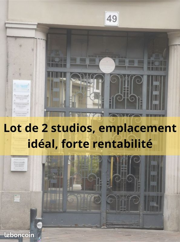 Appartement 1 pièce 17 m² · à Grenoble · 17 m² · 60 000 €