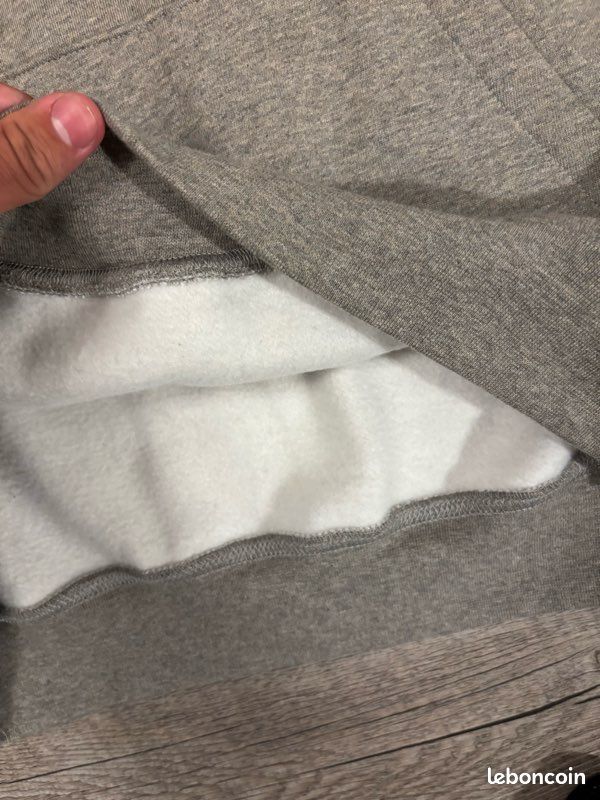 Sweat à capuche gris logo noir Essentials Fear of God taille M neuf avec étiquettes (image 5)
