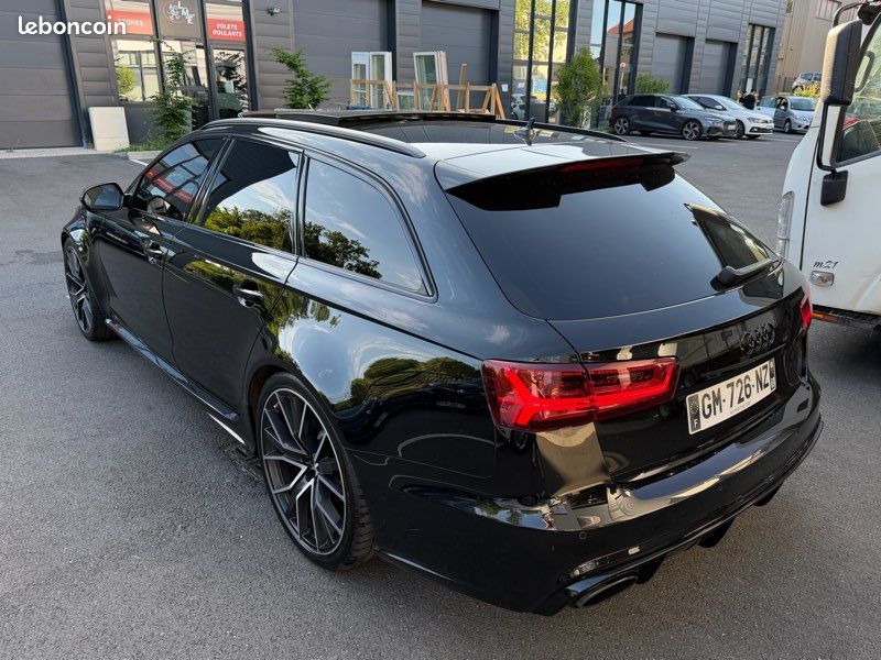 Audi RS6 Avant Performance 4.0 TFSI V8 605 ch – Attelage – Apple CarPlay – Historique Audi (image 15)