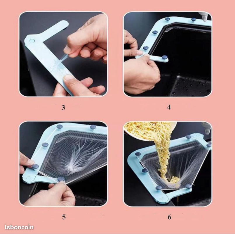 Filtre pour évier de cuisine - Vu en publicité (image 3)