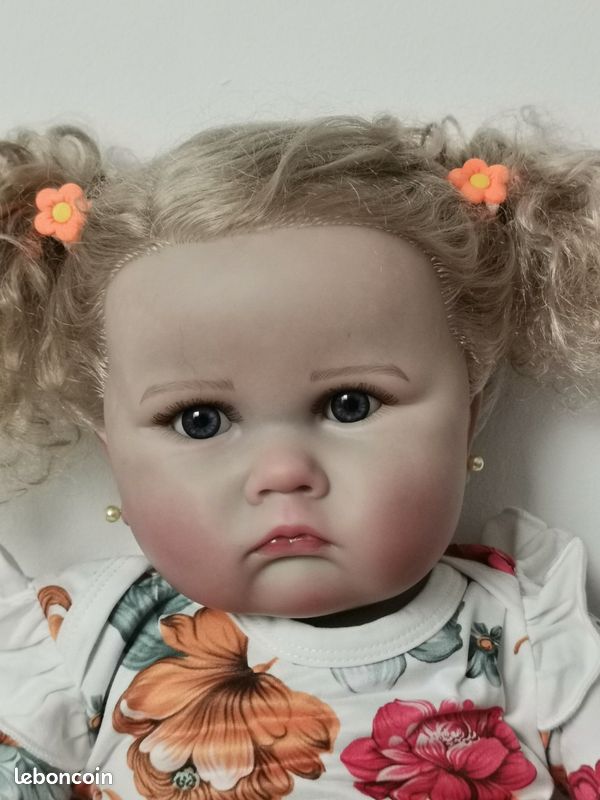 Jolie Poupée Reborn pour Tout-Petits, Cheveux Blonds, 24 Pouces, Co Jolie Poupée Reborn pour Tout-Petits, Cheveux Blonds, 24 Pouces, Co