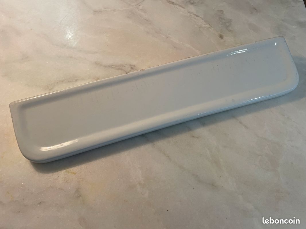 Etagère de salle de bain blanche ancienne (image 1)