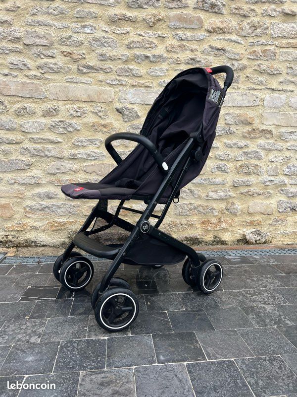 Poussette GB Qbit+ All Terrain noire (image 1)