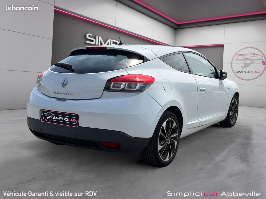 RENAULT MEGANE III COUPE TCE 130 BOSE 132Ch Garantie 12 mois (image 8)