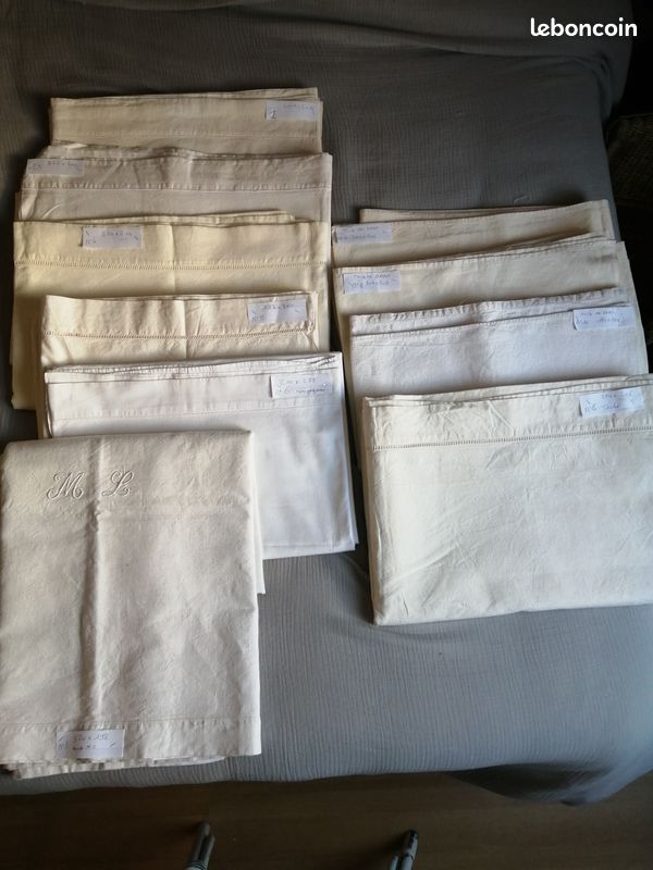 Drap ancien et toile de drap (image 2)