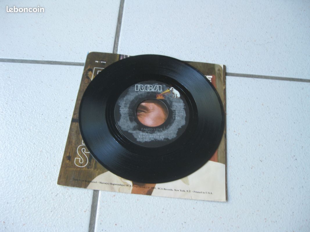 VINYLE 45 Tours SP d' ELVIS PRESLEY ( US ) (image 4)