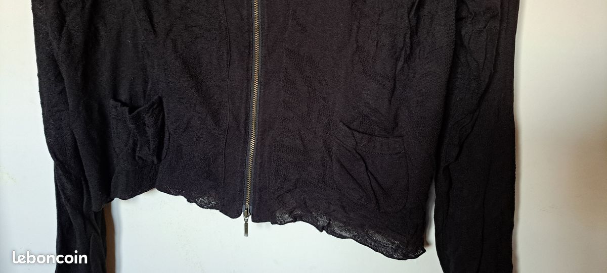 Gilet transparent Aldo Martins noir taille M (image 3)