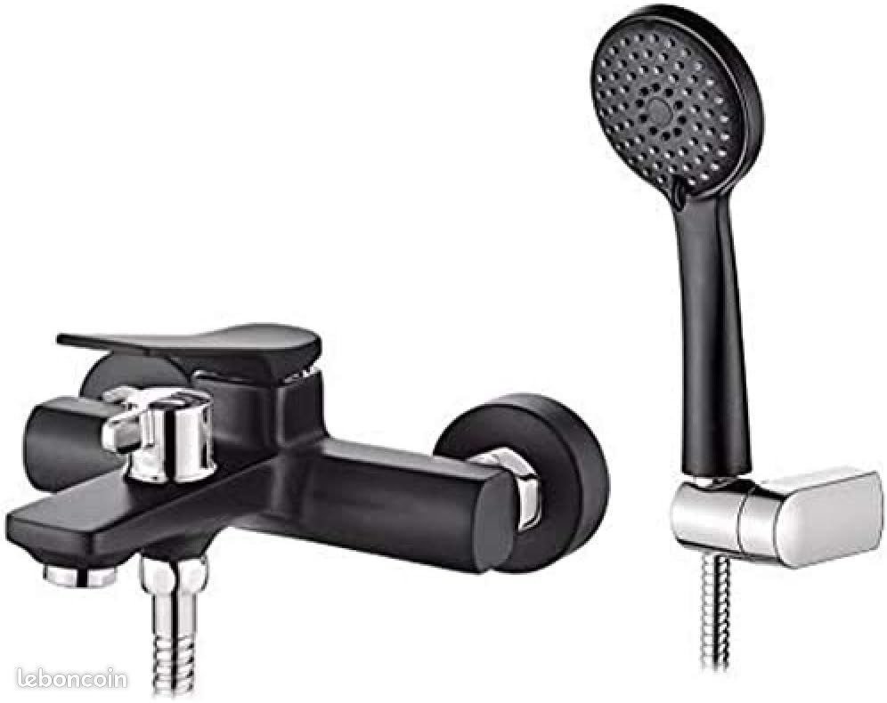 IBERGRIF M13004B Praga, Mitigeur de Bain-Douche, Robinet de Baignoire avec (image 1)