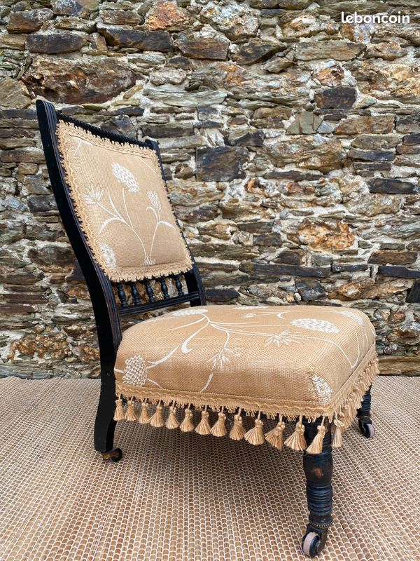 Chaises anciennes , chaises à nourrice XIXe (image 12)