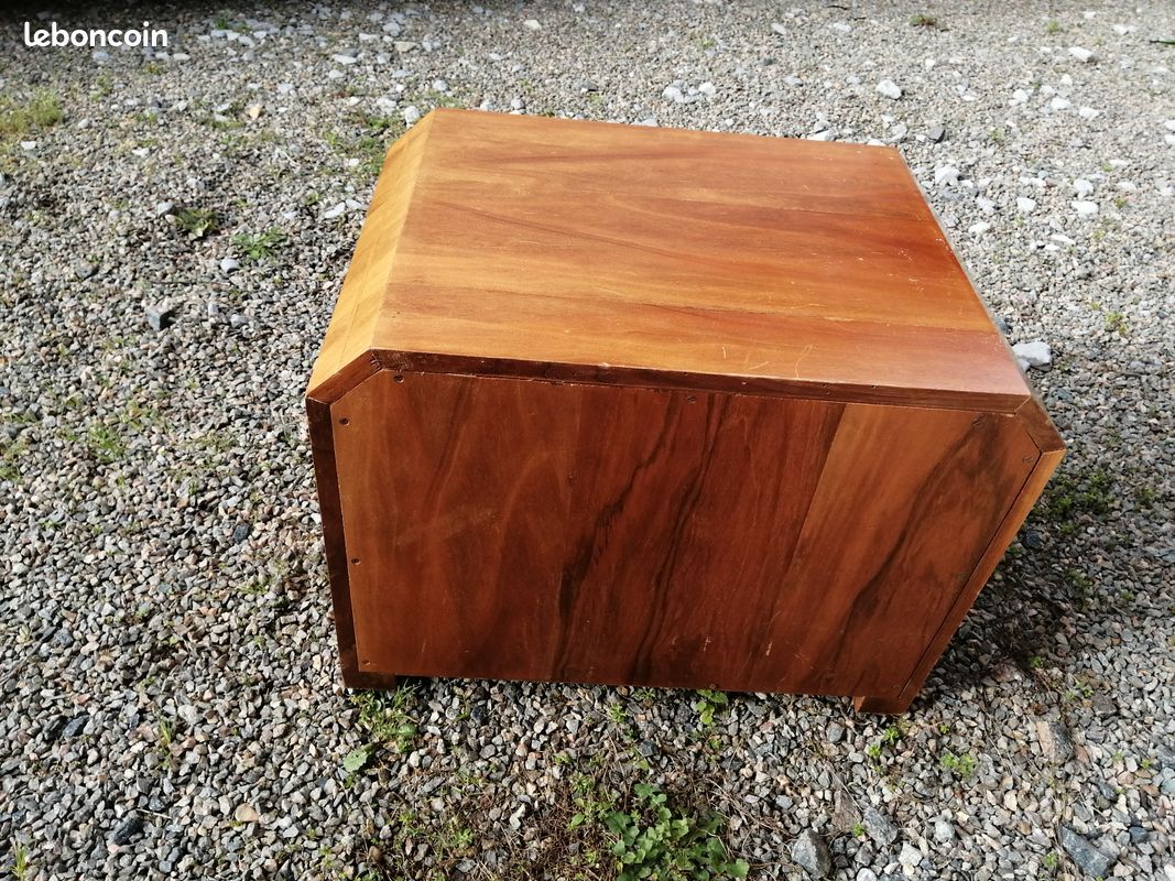 Table de chevet, bout de canapé années 30-50 (image 5)
