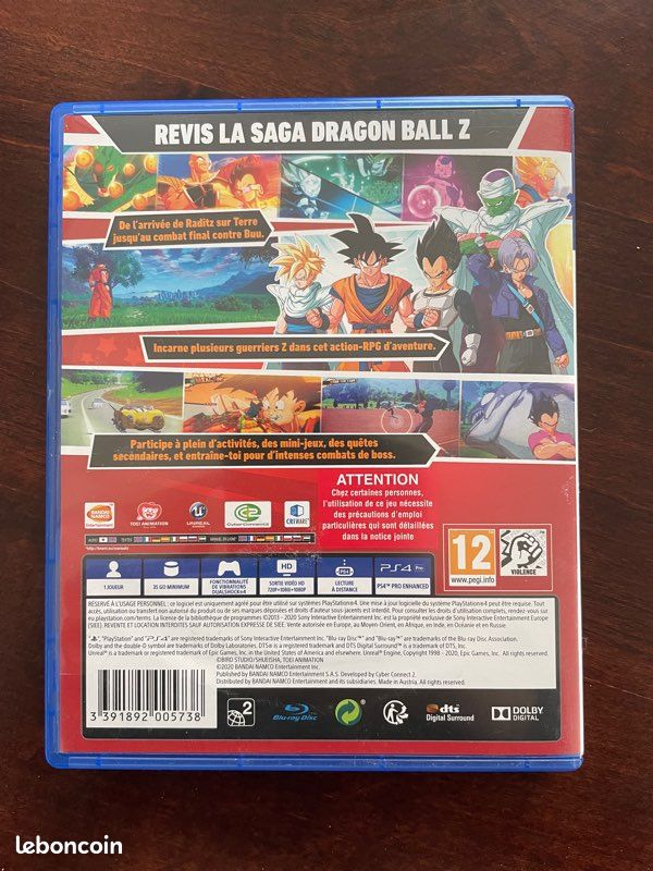 Dragon ball Z Kakarot PS4 (image 3)