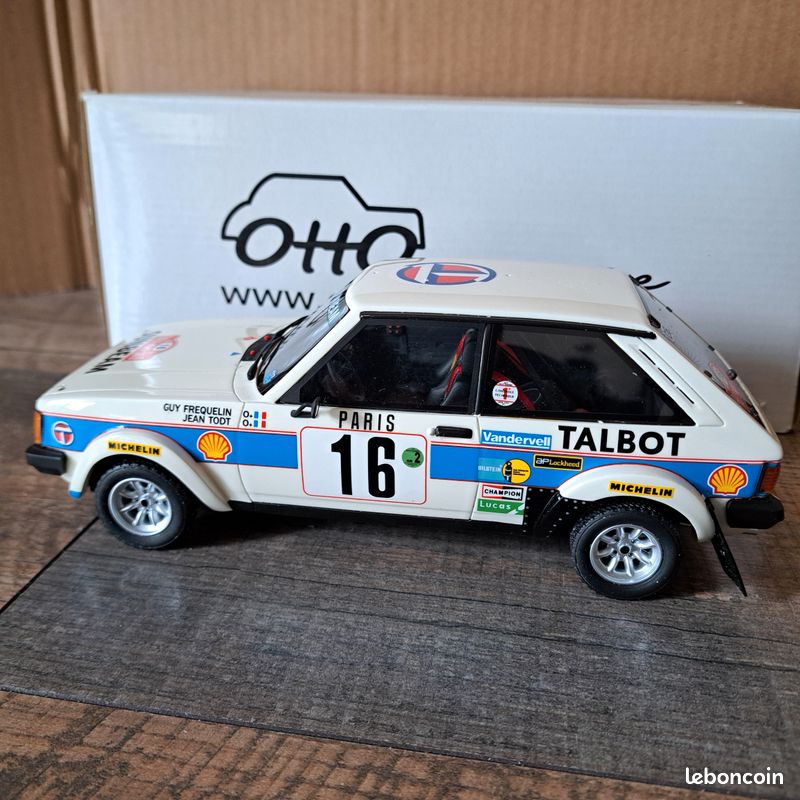 Talbot Sunbeam Lotus Frequelin Rallye Monte Carlo 1981 IXO/Altaya 1/43 - Les Miniatures