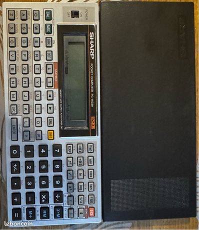Sharp PC-1403H Pocket Computer, Ordinateur De Poche Programmable, état Propre