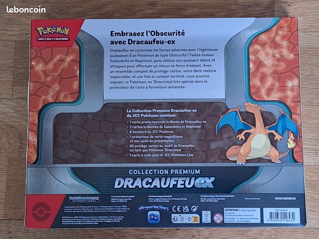 Pokemon Coffret Premium Dracaufeu ex neuf (image 2)