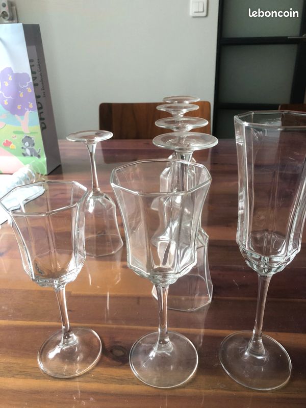 Acan Tradineur - Set de 6 vasos de cristal para whisky, modelo Lal