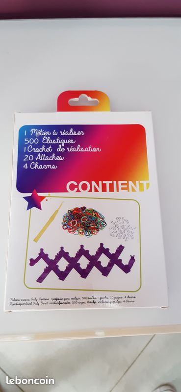 Kit bracelets loom,neuf (image 2)