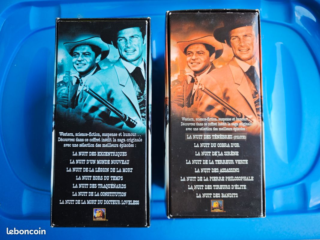 Coffrets x 2 cassettes VHS Les Mystères de l'Ouest (image 1)