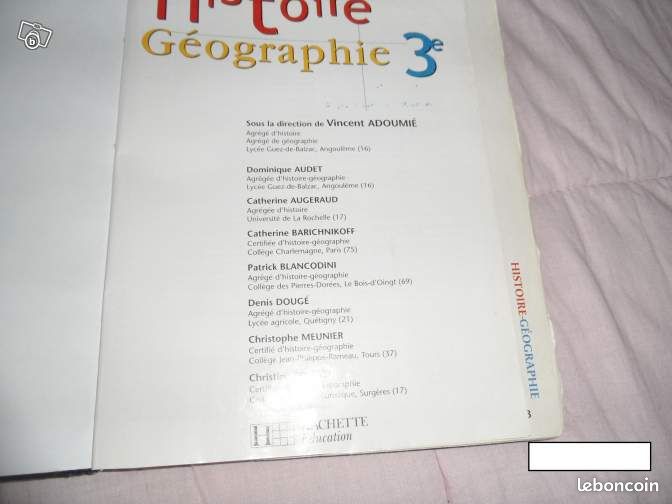 HISTOIRE GEOGRAPHIE 3ème (image 2)