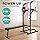 Pull Up Fitness - Barre de Traction avec Chaise Romaine et Banc Musculation, Noir/Rouge (image 6)