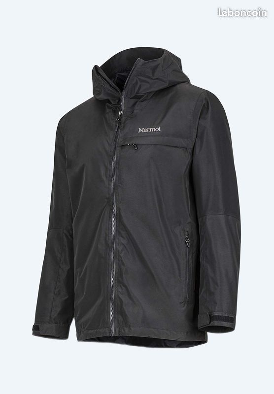 Veste imperméable taille M neuve Marmot Tamarack randonnée Homme noire outdoor (image 1)