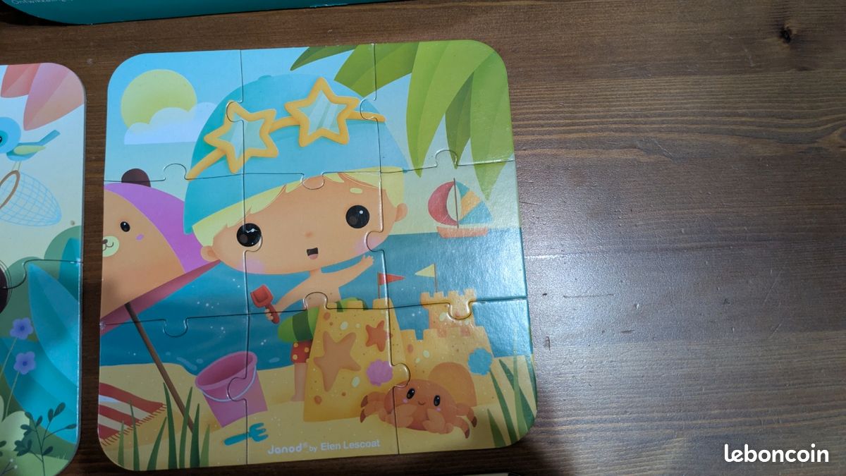 Puzzle x4 Janod niveau progressif (image 6)