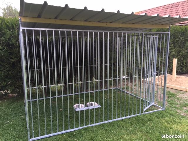 Promo box enclos chien chenil NEUF 6m2 559 euros ttc (image 1)