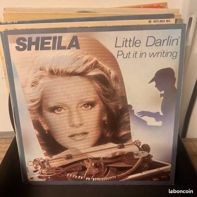 Sheila - Little Darlin' - Vinyl 45 t (image 1)