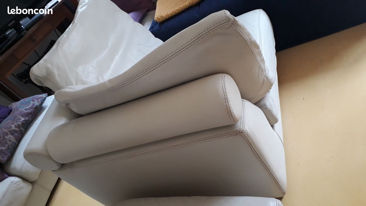 Canape cuir roche bobois (image 7)
