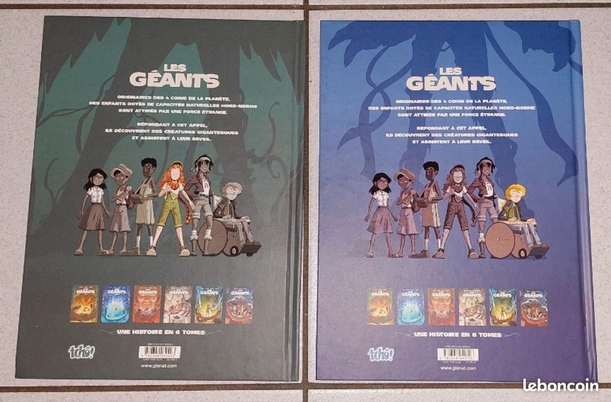 Bd les géants tomes 1 et 2 par drouin (image 2)