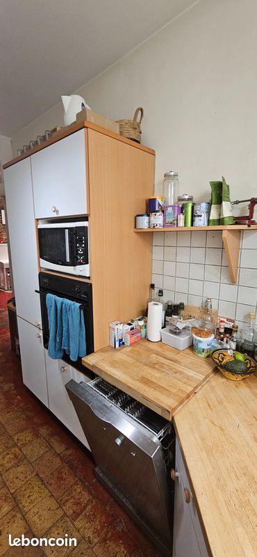 [A SAISIR] Cuisine complète MOBALPA Hêtre Massif (certifié label NF) + Équipements Prix : 900 (Négociable si enlèvement rapide avant le 08/02) (image 5)
