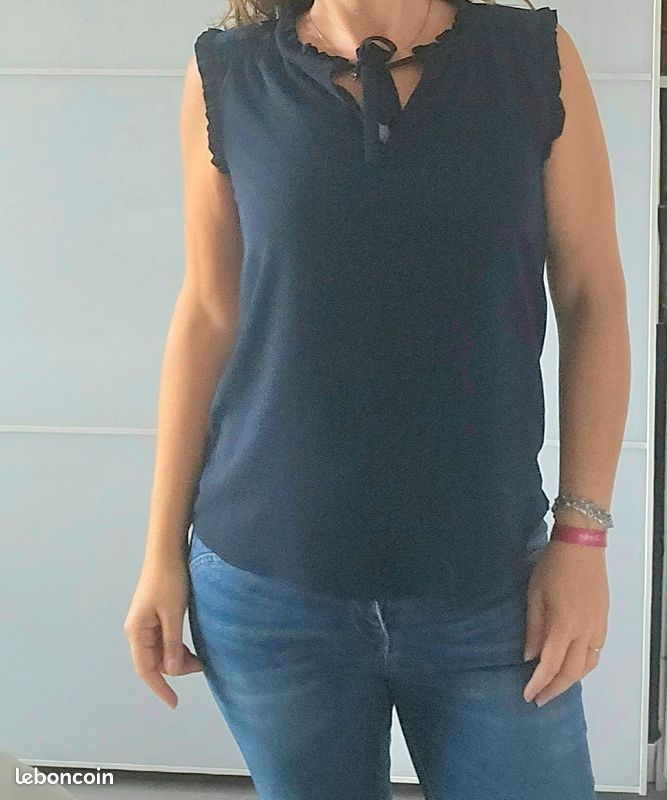 Shirt Chemisier Naf Naf Blouse Naf Naf Debardeur HAUT Blouse