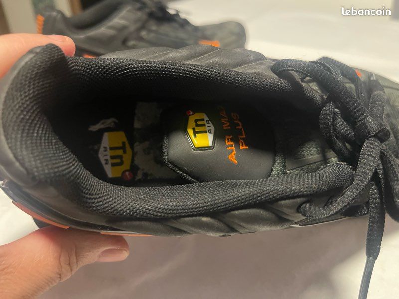 Nike Air Max Plus Tuned Air homme noir/orange EU 42,5 FV6914-001 (image 6)