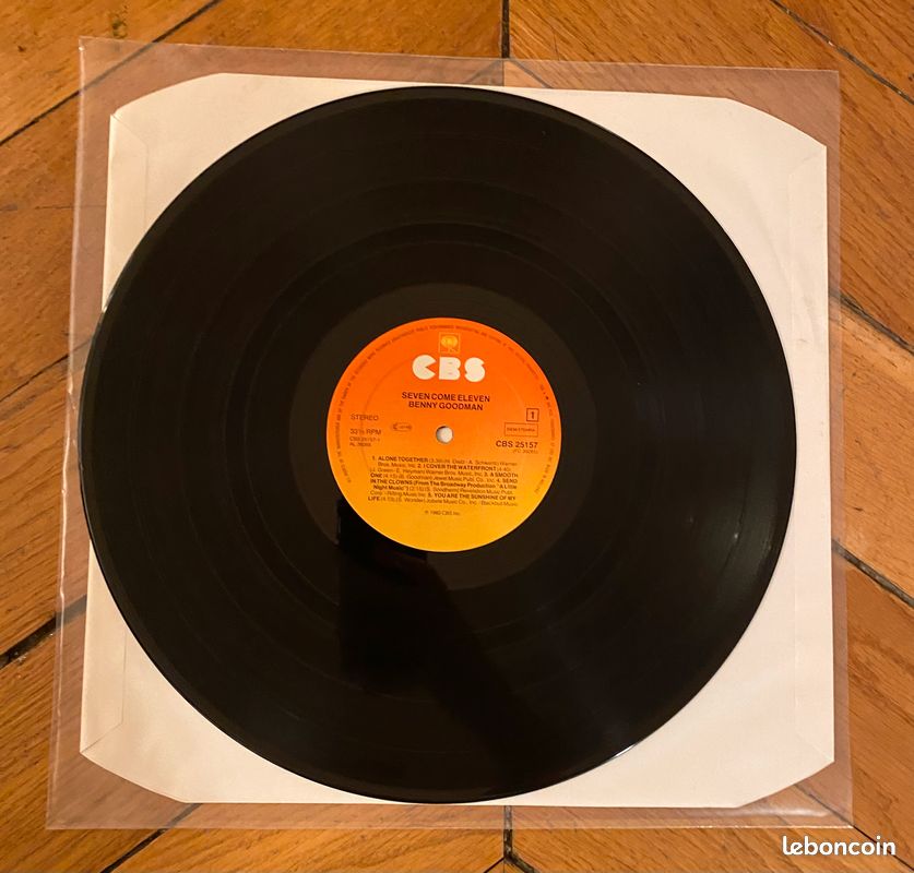 Vinyle - Benny Goodman - Seven Come Eleven - CBS 25157 (image 5)