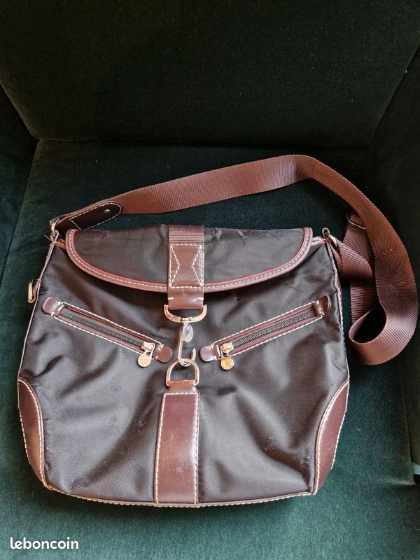 Handbag Sac Lancel Toile Nylon Sac Lancel Bandouliere Toile Sac