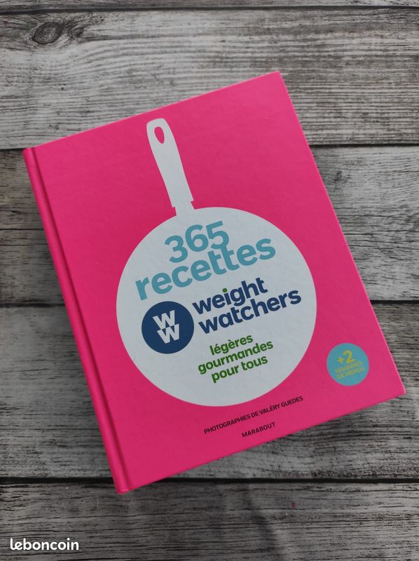Livre Weight Watchers – 365 recettes (image 1)