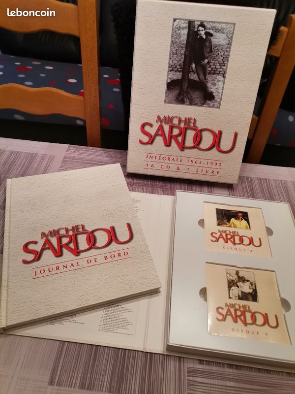Coffret Michel Sardou integrale 1965 1995 16 CD +1 livre (image 2)