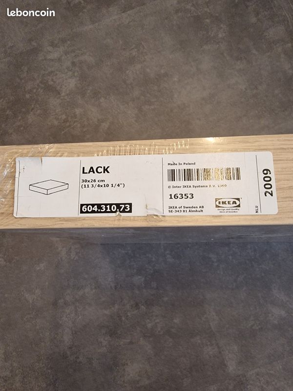 NEUF  Étagère Lack Ikea (image 2)