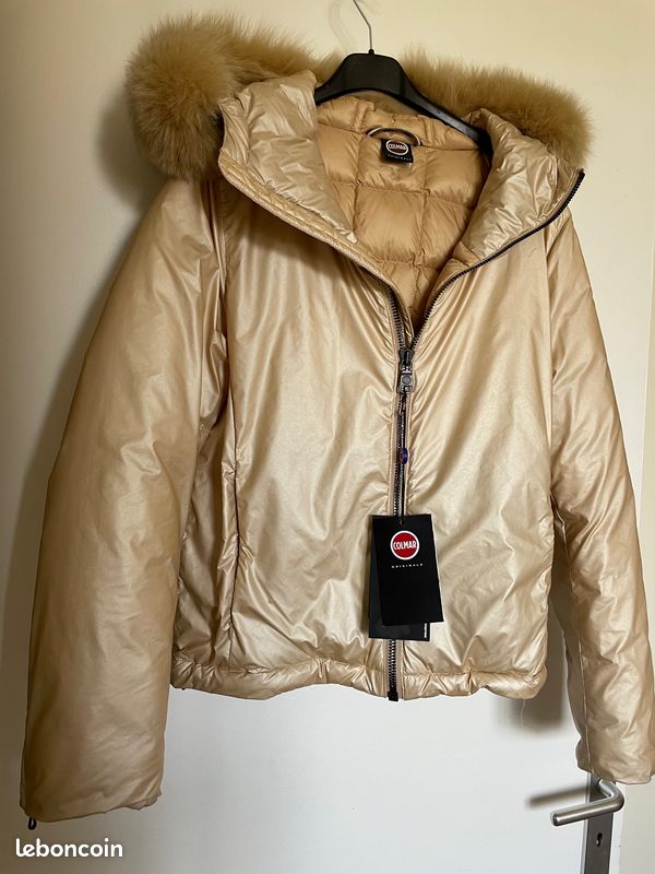 Doudoune dorée COLMAR Femme 38 NEUF (image 2)