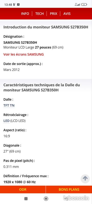 Écran ordinateur Samsung (image 4)