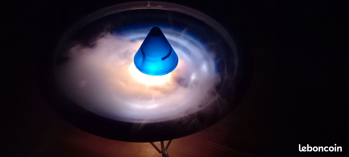 Lampe d'ambiance vasque effet vapeur (image 1)