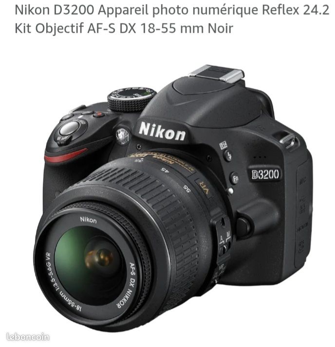 A vendre appareil photo numérique reflex NIKON (image 2)